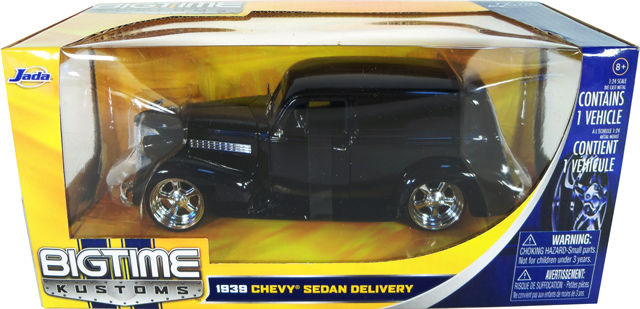 1939 Chevy Sedan Delivery Truck - Black (Bigtime Kustoms) 1/24