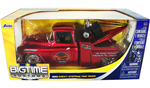 1955 Chevy Stepside Tow Truck - Candy Red (Bigtime Kustoms) 1/24