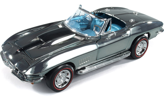 1967 Chevy Corvette L88 Roadster - Chrome (Ertl American Muscle) 1/18