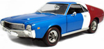 1969 AMC AMX 290 - Red White & Blue (Ertl American Muscle) 1/18