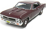 1966 Chevy Chevelle SS 396 - Madeira Maroon (Ertl American Muscle) 1/18