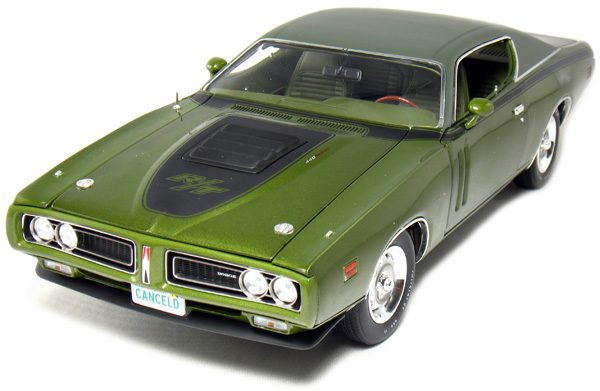 1971 Dodge Charger R/T 440 Magnum - Triple Green Metallic (Ertl American  Muscle) 1/18 diecast car scale model