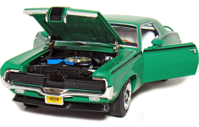 1970 Mercury Cougar Eliminator - Competition Green (Ertl American Muscle) 1/18