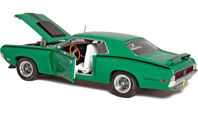 1970 Mercury Cougar Eliminator - Competition Green (Ertl American Muscle) 1/18