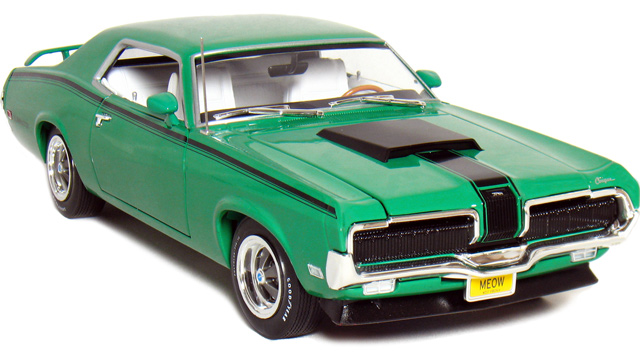 1970 Mercury Cougar Eliminator - Competition Green (Ertl American Muscle) 1/18