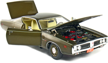 1971 Dodge Charger 500 - Dark Gold Metallic (Ertl American Muscle) 1/18 amm934