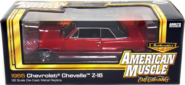 1965 Chevy Chevelle Z16 - Regal Red (Ertl American Muscle) 1/18