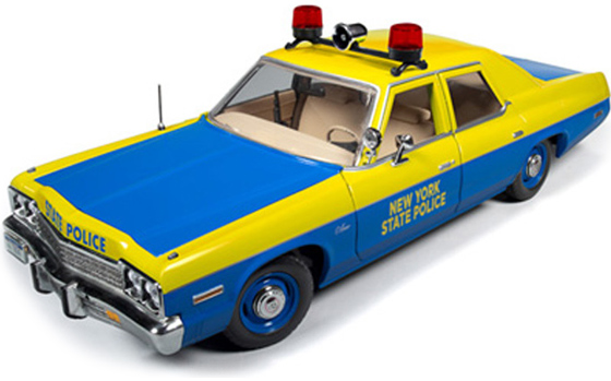 1974 Dodge Monaco New York State Police Car (AutoWorld) 1/18