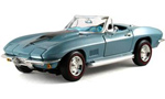 1967 Chevy Corvette L88 Roadster - Elkhart Blue (Ertl American Muscle) 1/18