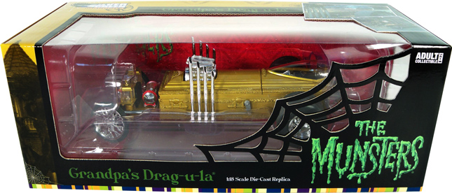 Munster's Dragula (Ertl AutoWorld) 1/18