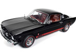 1965 Ford Mustang GT Fastback - Raven Black (Ertl Authentics) 1/18