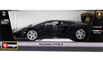 Lamborghini Aventador LP700-4 - Black (BBurago) 1/18