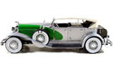 1934 Duesenberg - Silver w/ Green (Signature) 1/18