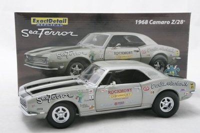 1968 Chevy Camaro Z/28 "Sea Terror" (Lane Exact Detail) 1/18