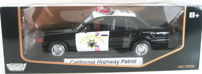 Ford Crown Victoria CHP Police Interceptor (MotorMax) 1/18