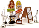 1/24 Scale Car Show Trophy Set