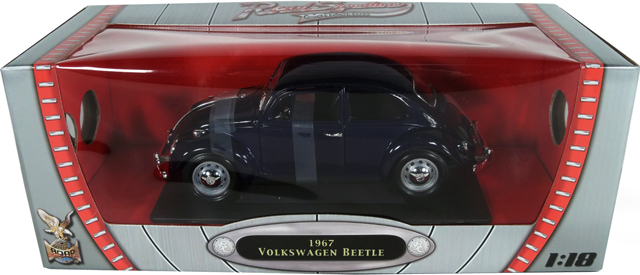 1967 Volkswagen Beetle - Dark Blue (Yat Ming) 1/18